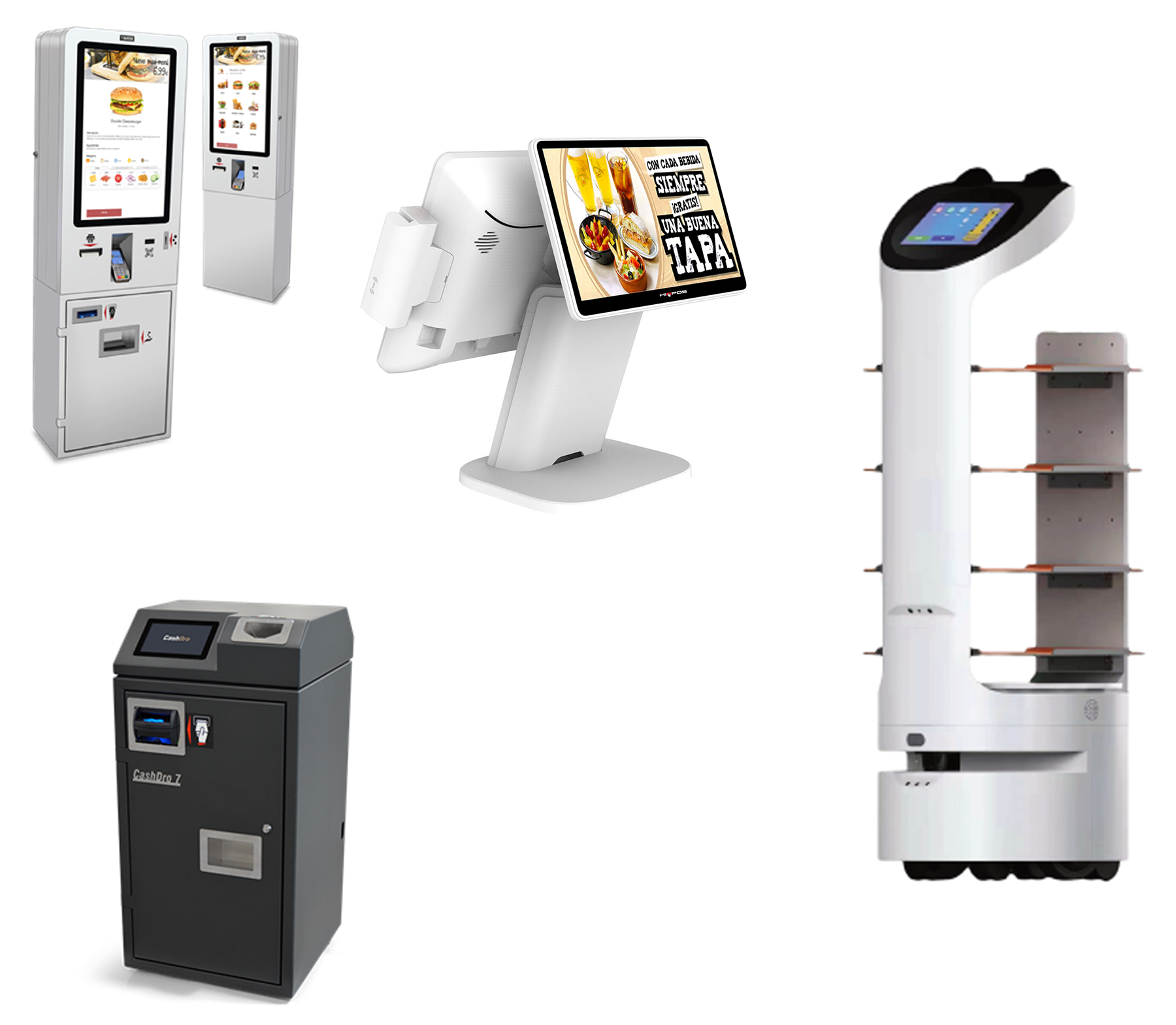 Kassensysteme für Fast-Food, Gastronomie, Friseur, Kiosk, Einzelhandel mit TSE